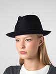 Шляпа STETSON арт. 1398123 PLAYER WOOLFELT (темно-синий)